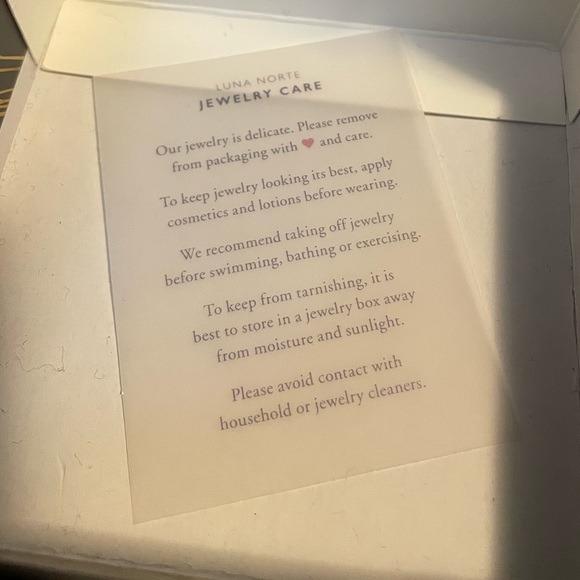 LUNA NORTE LABRADORITE + CRESCENT MOON NECKLACE SET - Picture 5 of 6